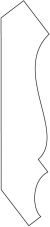 3 7/8 X 2 WILLIAM & HUSSEY PROFILE KVS